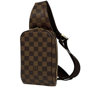 Louis Vuitton Geronimos Waist Bag Shoulder Body Damier Brown N51994 Women's